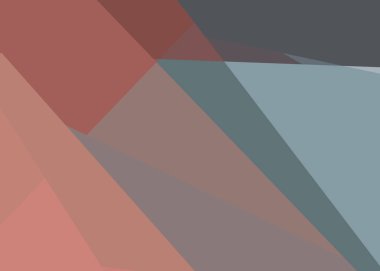 Soyut hesaplama rengi Polygones arkaplan çizimi