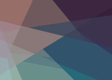 Soyut hesaplama rengi Polygones arkaplan çizimi