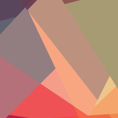 Soyut hesaplama rengi Polygones arkaplan çizimi