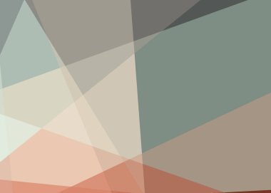 Soyut hesaplama rengi Polygones arkaplan çizimi