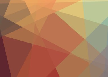 Soyut hesaplama rengi Polygones arkaplan çizimi