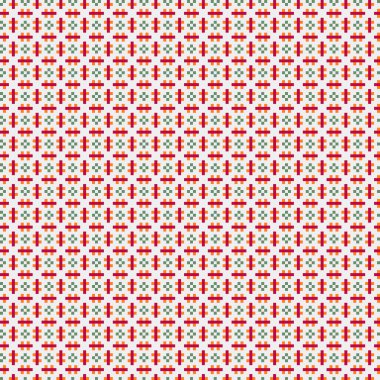 Soyut çapraz desenli üretken hesaplama sanatı çizimi