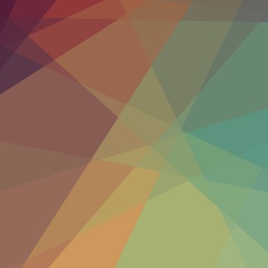 Soyut hesaplama rengi Polygones arkaplan çizimi