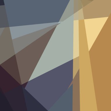 Soyut hesaplama rengi Polygones arkaplan çizimi