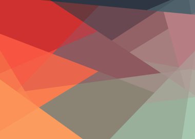 Soyut hesaplama rengi Polygones arkaplan çizimi