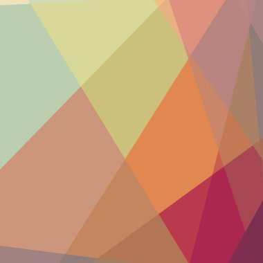 Soyut hesaplama rengi Polygones arkaplan çizimi