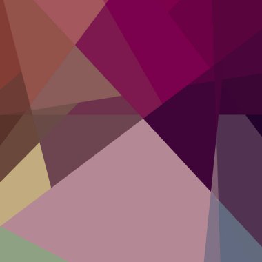 Soyut hesaplama rengi Polygones arkaplan çizimi