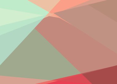 Soyut hesaplama rengi Polygones arkaplan çizimi