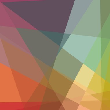 Soyut hesaplama rengi Polygones arkaplan çizimi