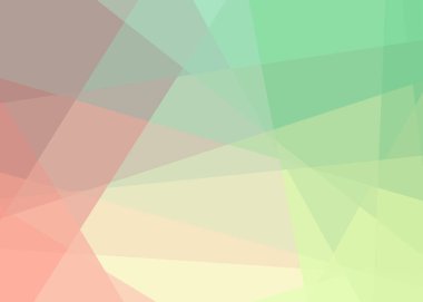 Soyut hesaplama rengi Polygones arkaplan çizimi