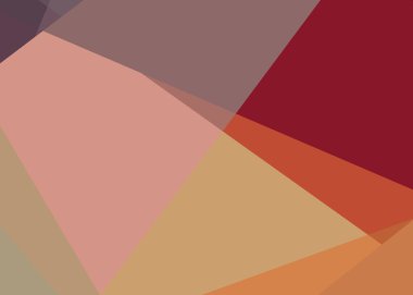 Soyut hesaplama rengi Polygones arkaplan çizimi