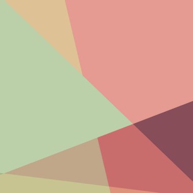 Soyut hesaplama rengi Polygones arkaplan çizimi