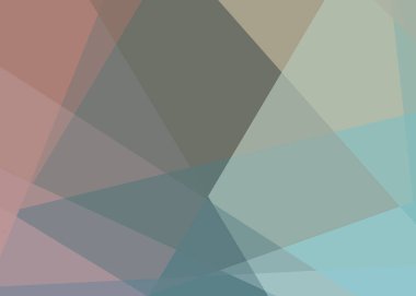 Soyut hesaplama rengi Polygones arkaplan çizimi