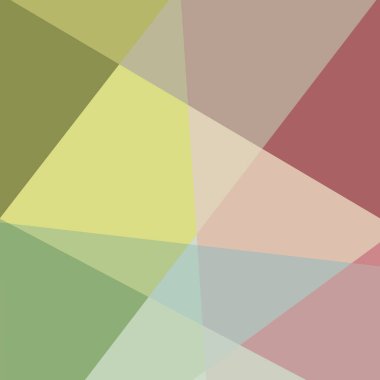 Soyut hesaplama rengi Polygones arkaplan çizimi