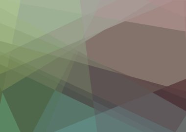 Soyut hesaplama rengi Polygones arkaplan çizimi