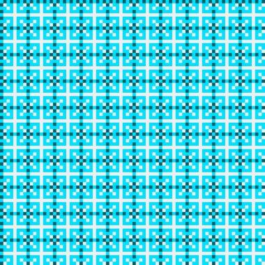 Soyut çapraz desenli üretken hesaplama sanatı çizimi