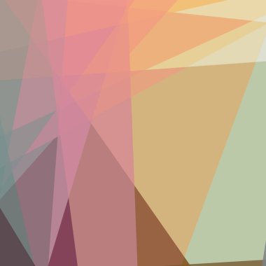 Soyut hesaplama rengi Polygones arkaplan çizimi