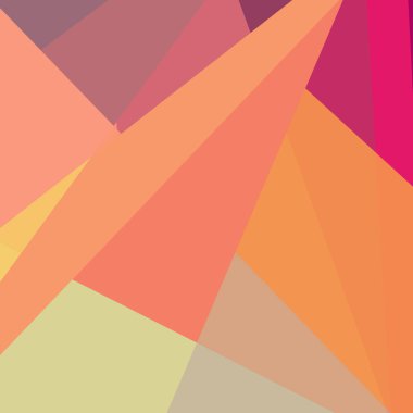 Soyut hesaplama rengi Polygones arkaplan çizimi