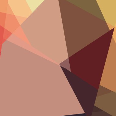 Soyut hesaplama rengi Polygones arkaplan çizimi