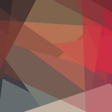 Soyut hesaplama rengi Polygones arkaplan çizimi