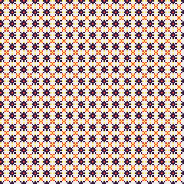 Soyut çapraz desenli üretken hesaplama sanatı çizimi