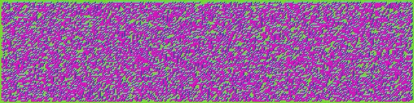 Edward Zajec 'in 1971' deki Il Cubo 'sunun uygulanması. Esasen 8 taştan oluşan bir Truchet fayans seti ve yerleştirme sanatı illüstrasyonu için kurallar