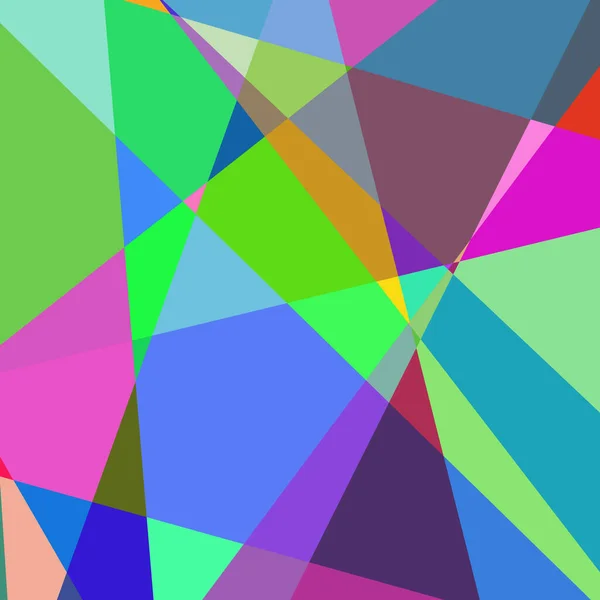 Geometric Abstraction Generative Art Background Art Illustration — Stockvektor