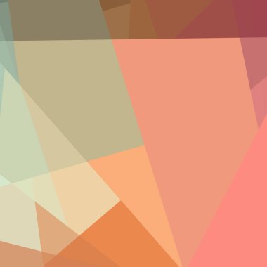 Soyut hesaplama rengi Polygones arkaplan çizimi