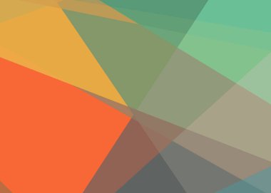 Soyut hesaplama rengi Polygones arkaplan çizimi