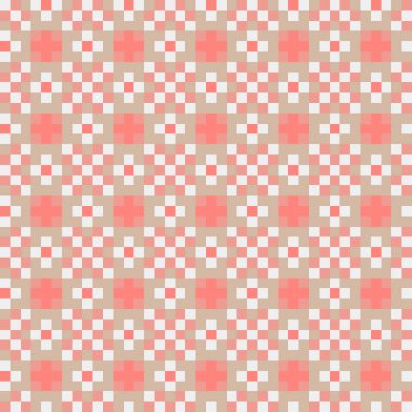 Soyut çapraz desenli üretken hesaplama sanatı çizimi