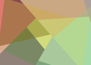 Soyut hesaplama rengi Polygones arkaplan çizimi