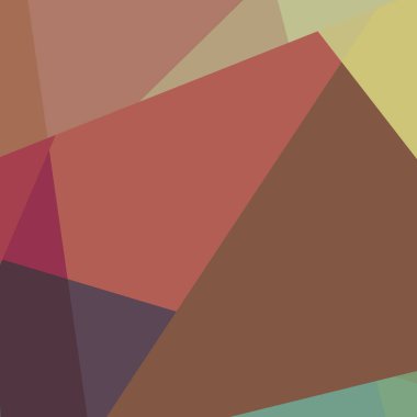 Soyut hesaplama rengi Polygones arkaplan çizimi