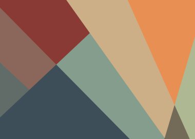 Soyut hesaplama rengi Polygones arkaplan çizimi