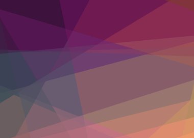 Soyut hesaplama rengi Polygones arkaplan çizimi