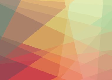 Soyut hesaplama rengi Polygones arkaplan çizimi