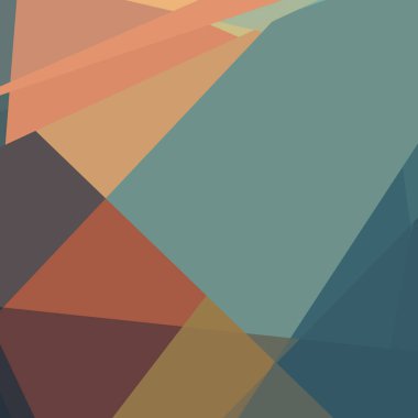 Soyut hesaplama rengi Polygones arkaplan çizimi