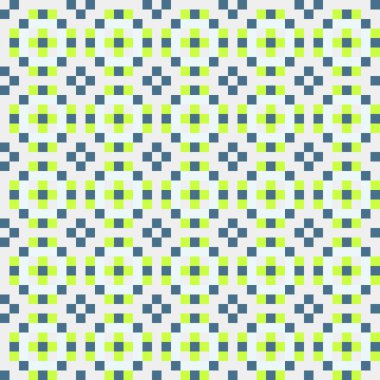 Soyut çapraz desenli üretken hesaplama sanatı çizimi