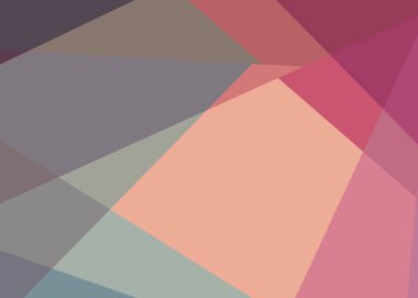 Soyut hesaplama rengi Polygones arkaplan çizimi