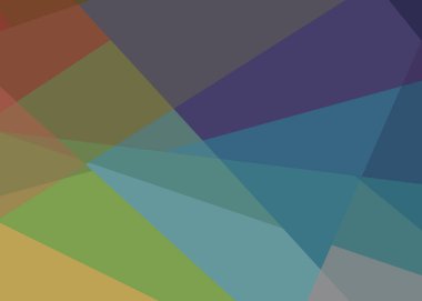 Soyut hesaplama rengi Polygones arkaplan çizimi