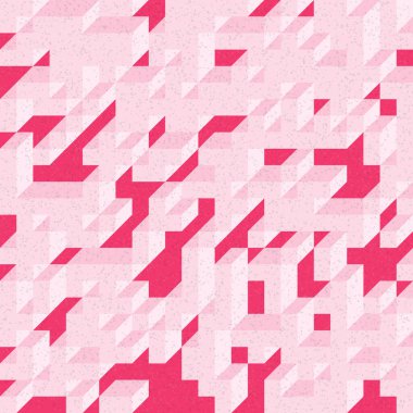 Edward Zajec 'in 1971' deki Il Cubo 'sunun uygulanması. Esasen 8 taştan oluşan bir Truchet fayans seti ve yerleştirme sanatı illüstrasyonu için kurallar