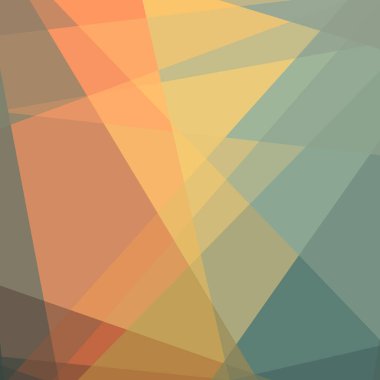 Soyut hesaplama rengi Polygones arkaplan çizimi