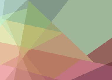 Soyut hesaplama rengi Polygones arkaplan çizimi