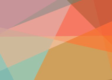 Soyut hesaplama rengi Polygones arkaplan çizimi