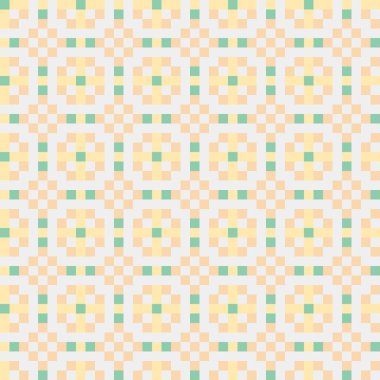 Soyut çapraz desenli üretken hesaplama sanatı çizimi