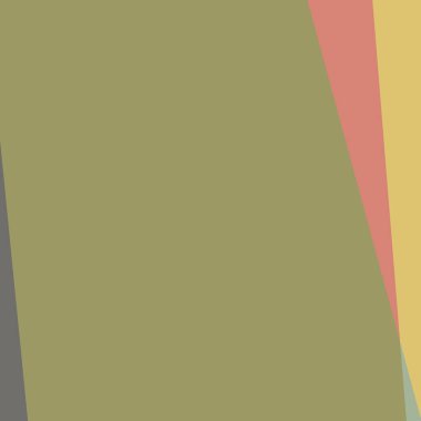 Soyut hesaplama rengi Polygones arkaplan çizimi