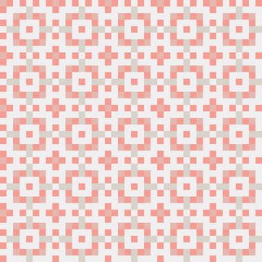 Soyut çapraz desenli üretken hesaplama sanatı çizimi