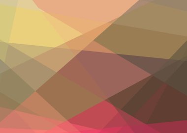 Soyut hesaplama rengi Polygones arkaplan çizimi