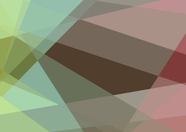 Soyut hesaplama rengi Polygones arkaplan çizimi