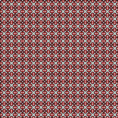 Soyut çapraz desenli üretken hesaplama sanatı çizimi