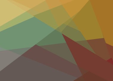 Soyut hesaplama rengi Polygones arkaplan çizimi